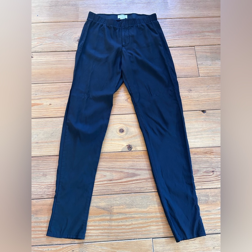 Women’s Helmut Lang NY Elastic Waist Black Pants Size 4